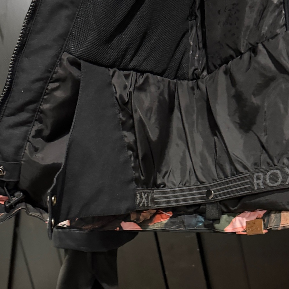 Roxy Multicolor Leaf Print Jacket - image 4